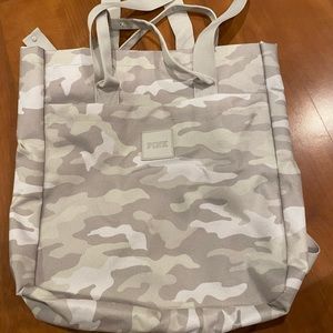 Camo PINK brand backpack/ tote bag